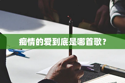 痴情的爱到底是哪首歌？