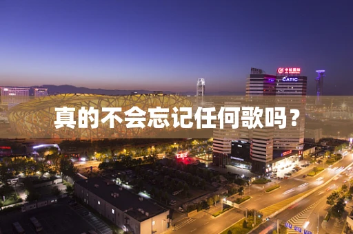 真的不会忘记任何歌吗？