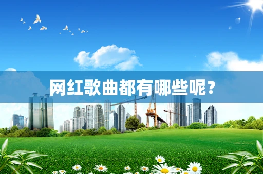 网红歌曲都有哪些呢？