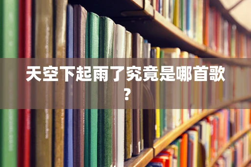 天空下起雨了究竟是哪首歌？
