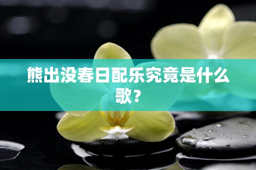 熊出没春日配乐究竟是什么歌？
