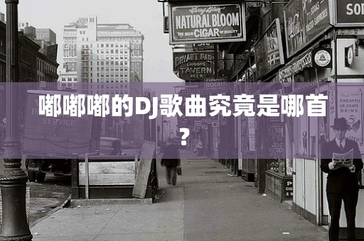 嘟嘟嘟的DJ歌曲究竟是哪首？