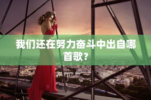 我们还在努力奋斗中出自哪首歌？