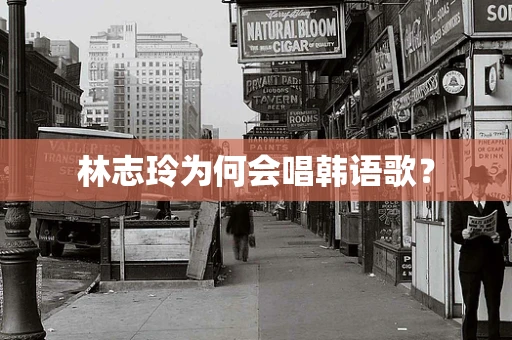 林志玲为何会唱韩语歌？