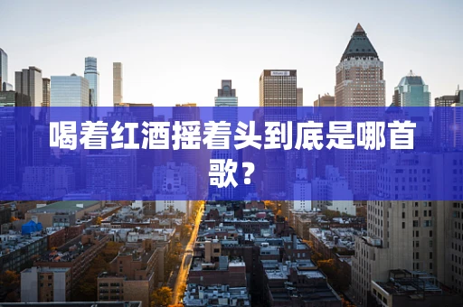 喝着红酒摇着头到底是哪首歌？