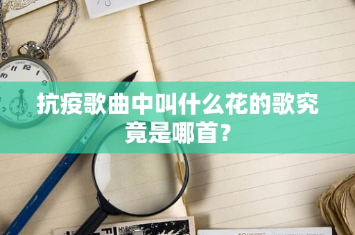 抗疫歌曲中叫什么花的歌究竟是哪首？
