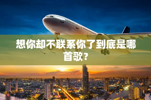 想你却不联系你了到底是哪首歌？