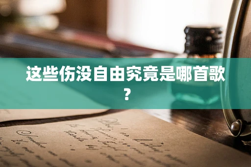这些伤没自由究竟是哪首歌？