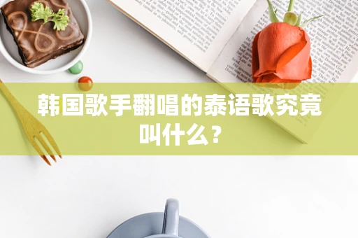 韩国歌手翻唱的泰语歌究竟叫什么？