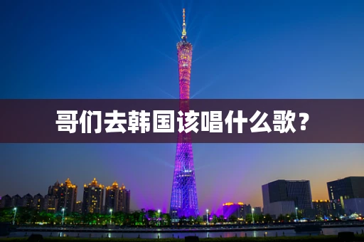 哥们去韩国该唱什么歌？