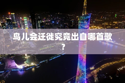 鸟儿会迁徙究竟出自哪首歌？