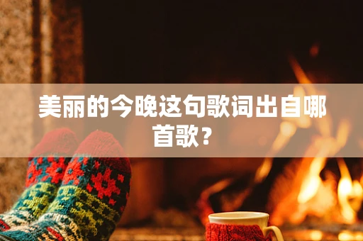 美丽的今晚这句歌词出自哪首歌？