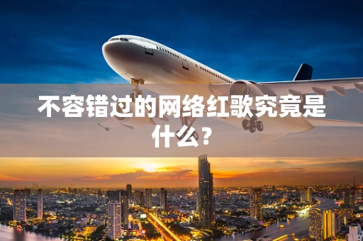 不容错过的网络红歌究竟是什么？
