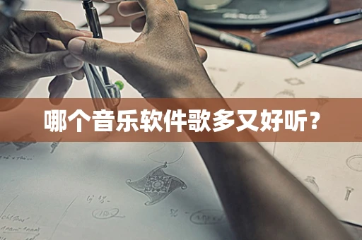 哪个音乐软件歌多又好听？