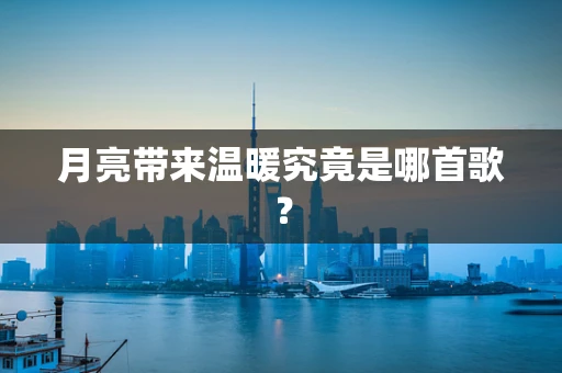 月亮带来温暖究竟是哪首歌？