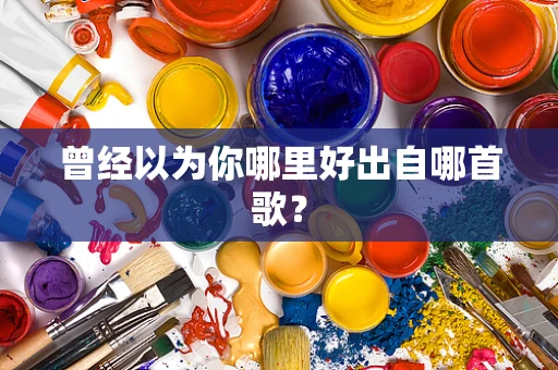 曾经以为你哪里好出自哪首歌？