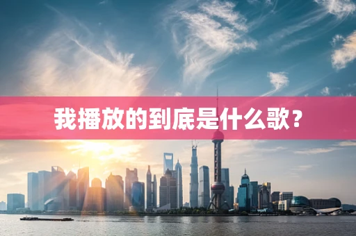 我播放的到底是什么歌？
