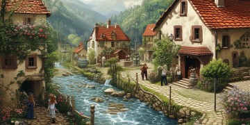 有个什么村庄的歌究竟是哪首？