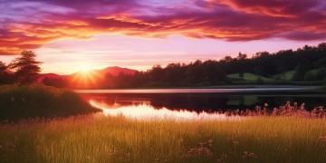 美丽的黄昏和晚霞究竟是哪首歌？