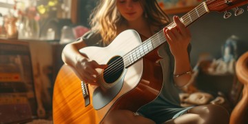 女生用吉他弹奏，哪些流行歌最好上手？