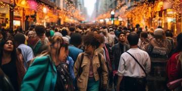 拥挤的人潮中徘徊究竟是哪首歌？