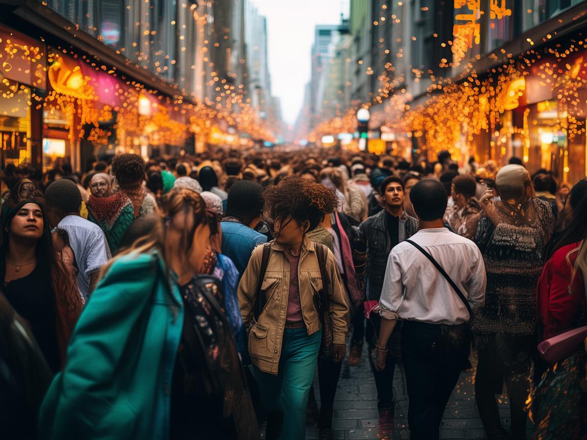 拥挤的人潮中徘徊究竟是哪首歌？